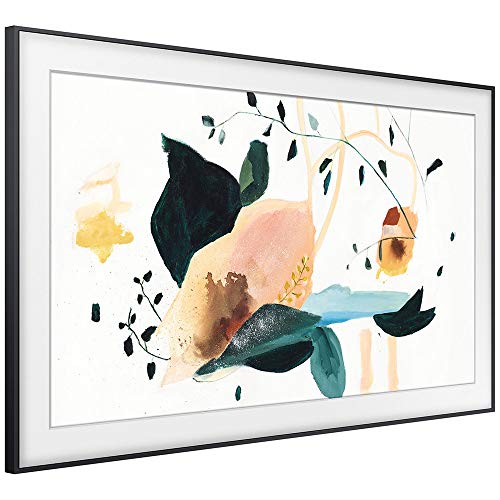 Samsung LS03TA The Frame 3.0 QLED Smart 4K UHD TV (2020 Model) Bundle VG-SCFT75WT/ZA (2020) The Frame Customizable Bezel