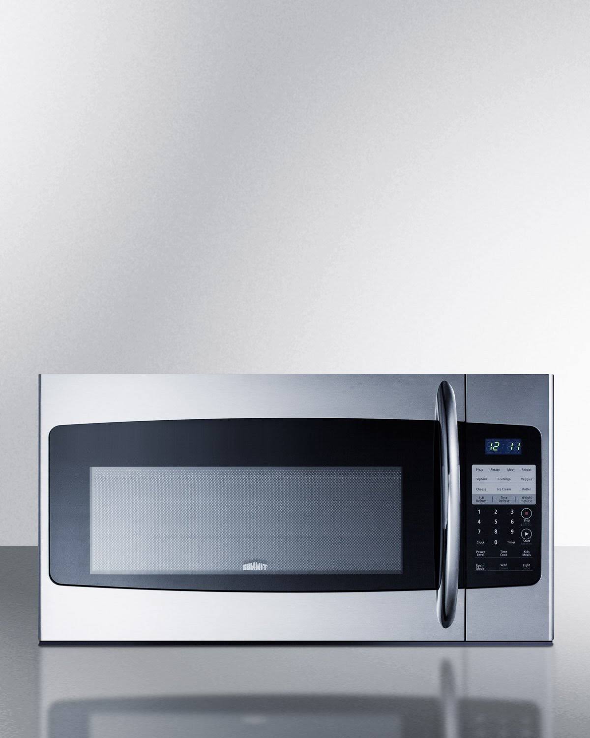Summit 1.6 Cu. ft. Stainless Steel Over The Range Microwave-OTRSS301