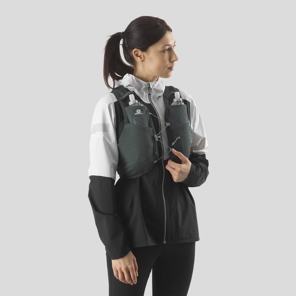 Salomon Active Skin 8 Set Pack Xs Green Gables