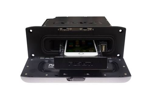 Fusion MS-UD755 UNI-Dock Marine Entertainment System with Two Wireless Remotes for Dual Zones - White