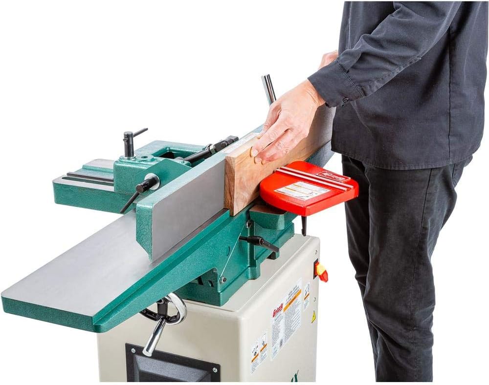 Grizzly Industrial G0814X - 6" Jointer W/Stand & V-Helical Cutterhead