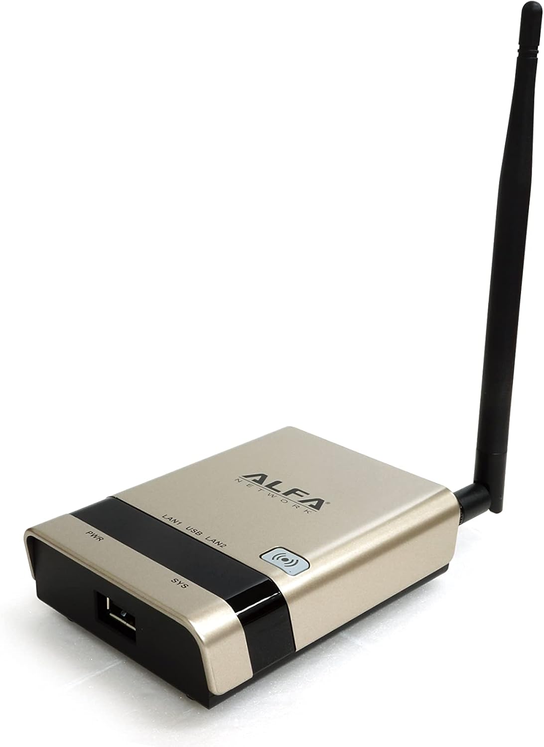 ALFA Network WiFi CampPro 3, Dual-Band WiFi 5 (2.4 or 5 GHz) WiFi/Internet Range Extender kit for Caravan, Motorhome, RV, Boat, Yacht