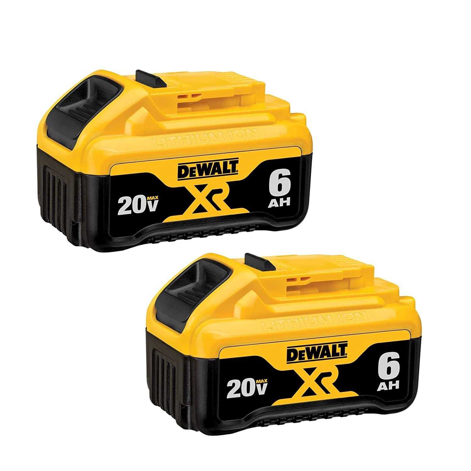 Dewalt DCB206-2 20V MAX XR Lithium Ion Battery - Shop Hardware Tools Online Store