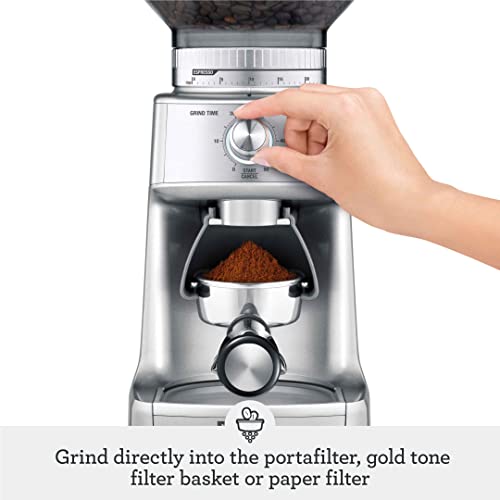 Breville Dose Control Pro Coffee Grinder Bcg800Xl Stainless Steel Bcg800Xl electric food mill grinder