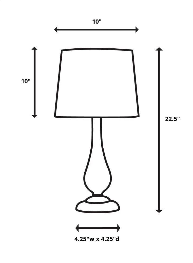 Uttermost 29747-1 Dominica Coral Accent Lamp