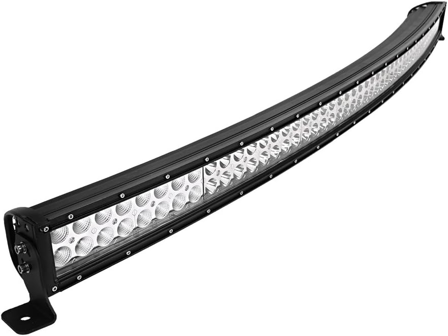 Lumitek 288w 50inch Curved Led Light Bar Spot Flood Combo Beam Light Bar Off-road Led Bar for ATV JEEP Off Road SUV 4wd IP67 12V Car Led Bar Light…
