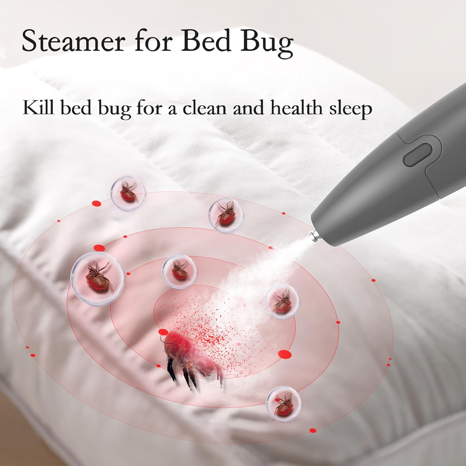 DAYOO Cordless Steam Mop - Multifunctional Steam Cleaner, 19 in 1 Steamer, Whole House Steamer with Food Grade Nozzle for Babies and Pets, 30s Fast Heats Up Powerful Floor Steamer for Home Use.