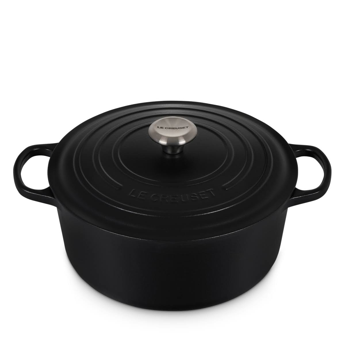 Le Creuset Signature Cast Iron 7.25-Quart Flame Round Dutch Oven