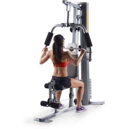 Gold&s Gym XRS 50 Home Gym with High and Low Pulley System