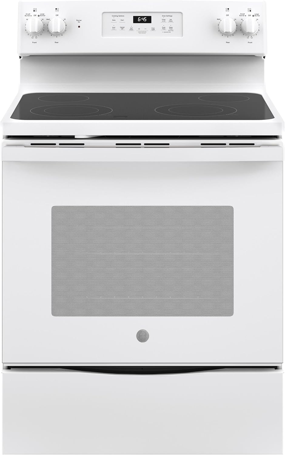 GE Appliances JB645DKWW, White
