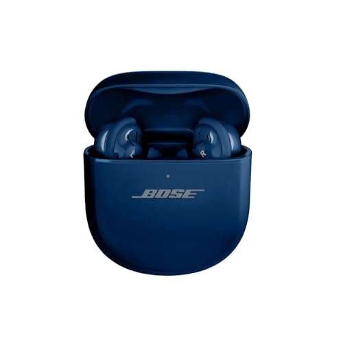 Bose QuietComfort Ultra Bluetooth Earbuds, Wireless Earbuds with Spatial Audio and World-Class Active Noise Cancellation, Deep Bass, Up to 6 Hours of Playtime, Black