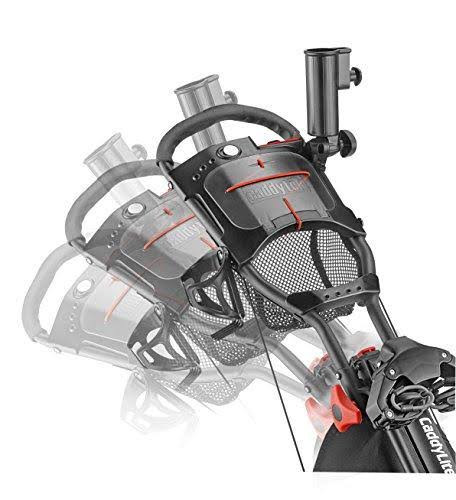 CaddyTek CaddyLite 15.3 V2 Golf Push Cart, Black