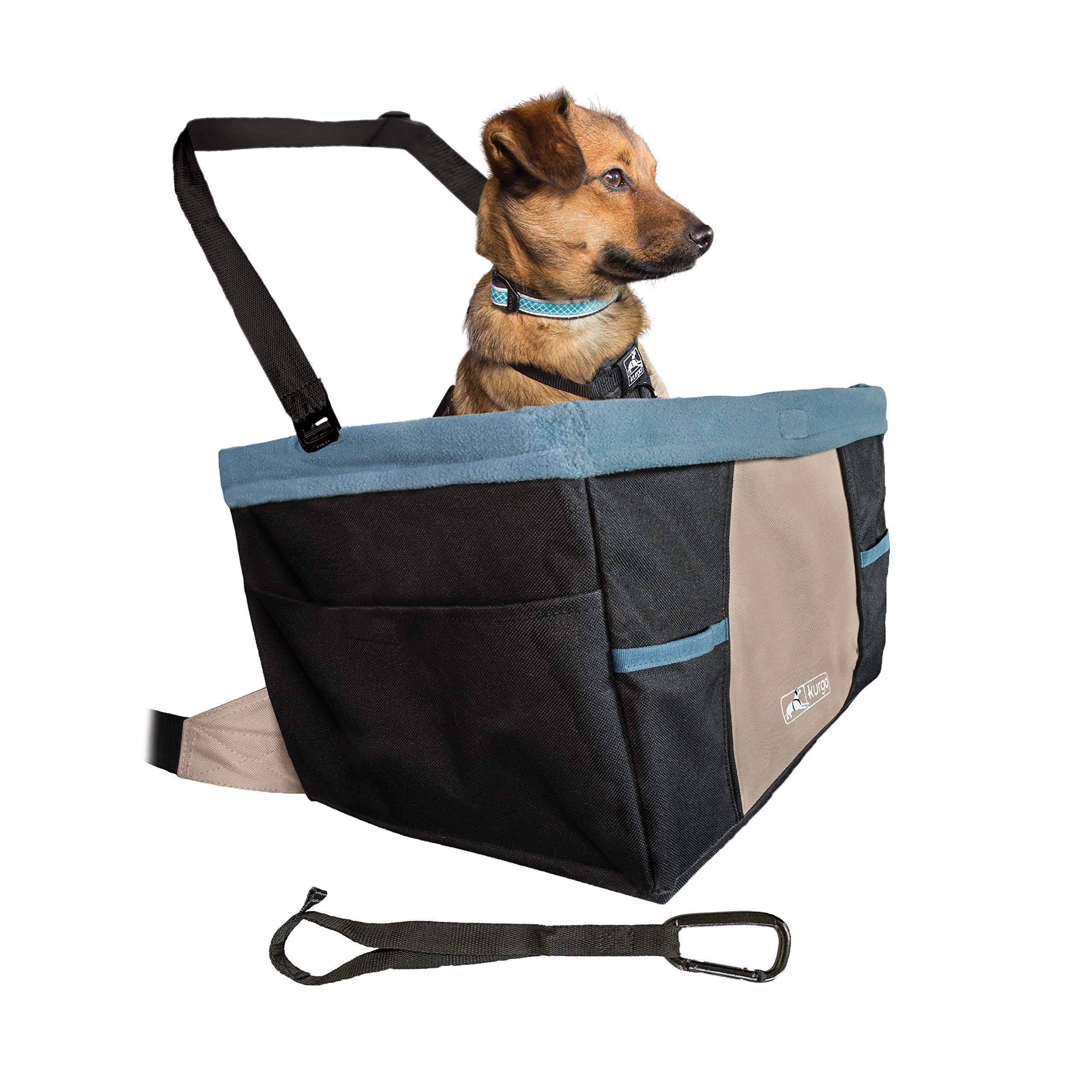 Kurgo Car Pet Booster Seat for Dogs or Cats, Front
