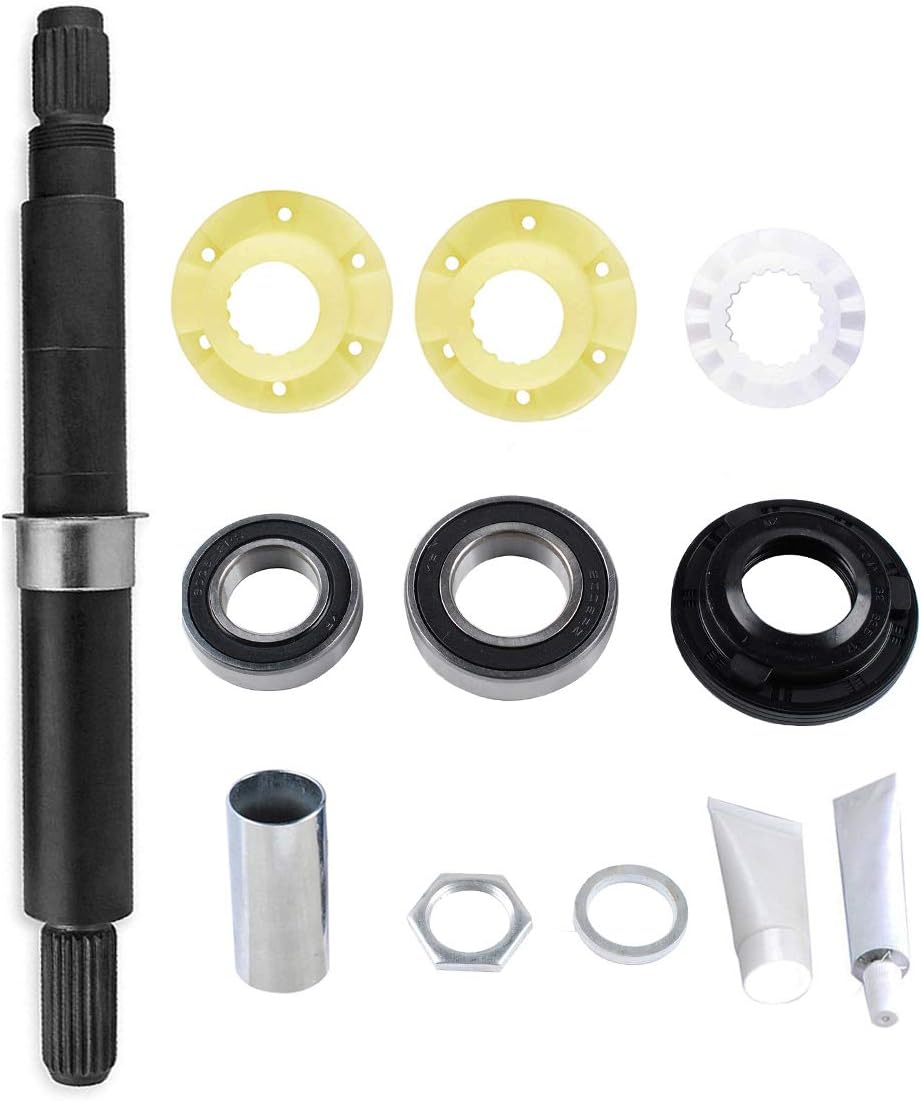 W10435302 Tub Seal and Bearing Kit with 280145 Hub Kit Compatible with Whirlpool Cabrio Washer Tub Shaft Bearing AP5325033, 2118925, PS3503261