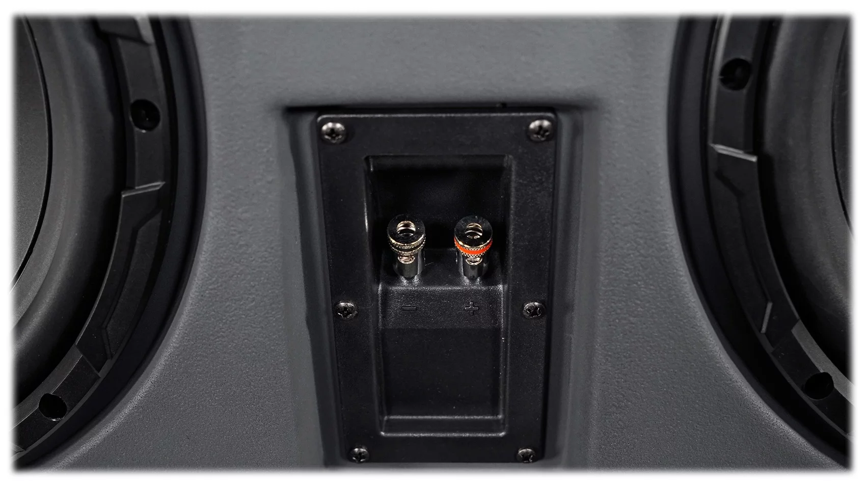 Dual 10" MTX Subwoofers+Sealed Sub Box Enclosure For 1997-2006 Jeep Wrangler TJ