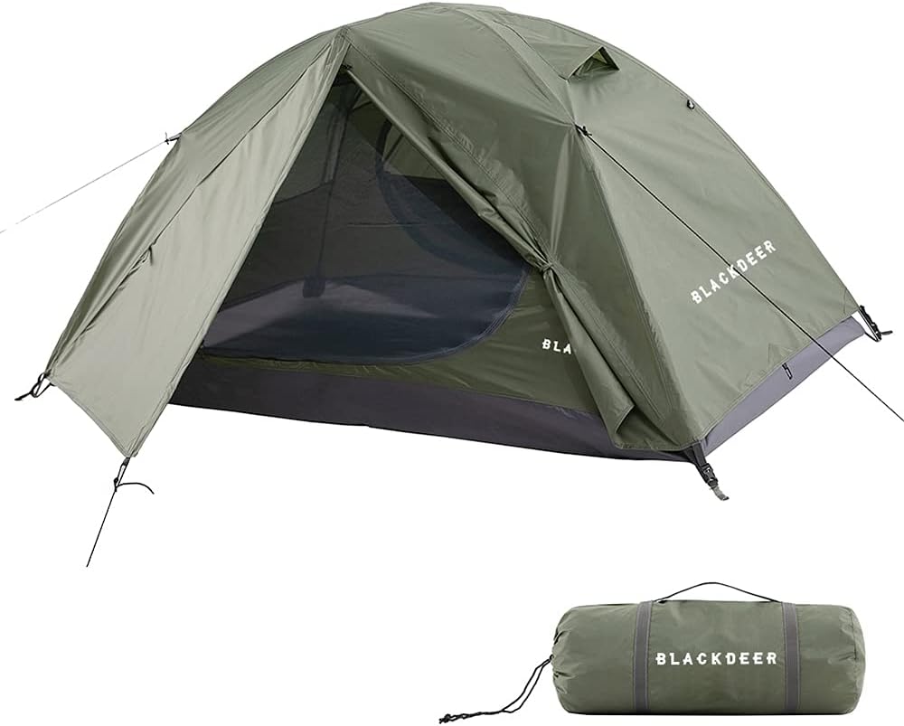 Blackdeer Archeos 2P Outdoor Backpacking Camping Tent, Lightweight Windproof Waterproof 2 Person 4 Season Tents for Hiking Trekking Travelli