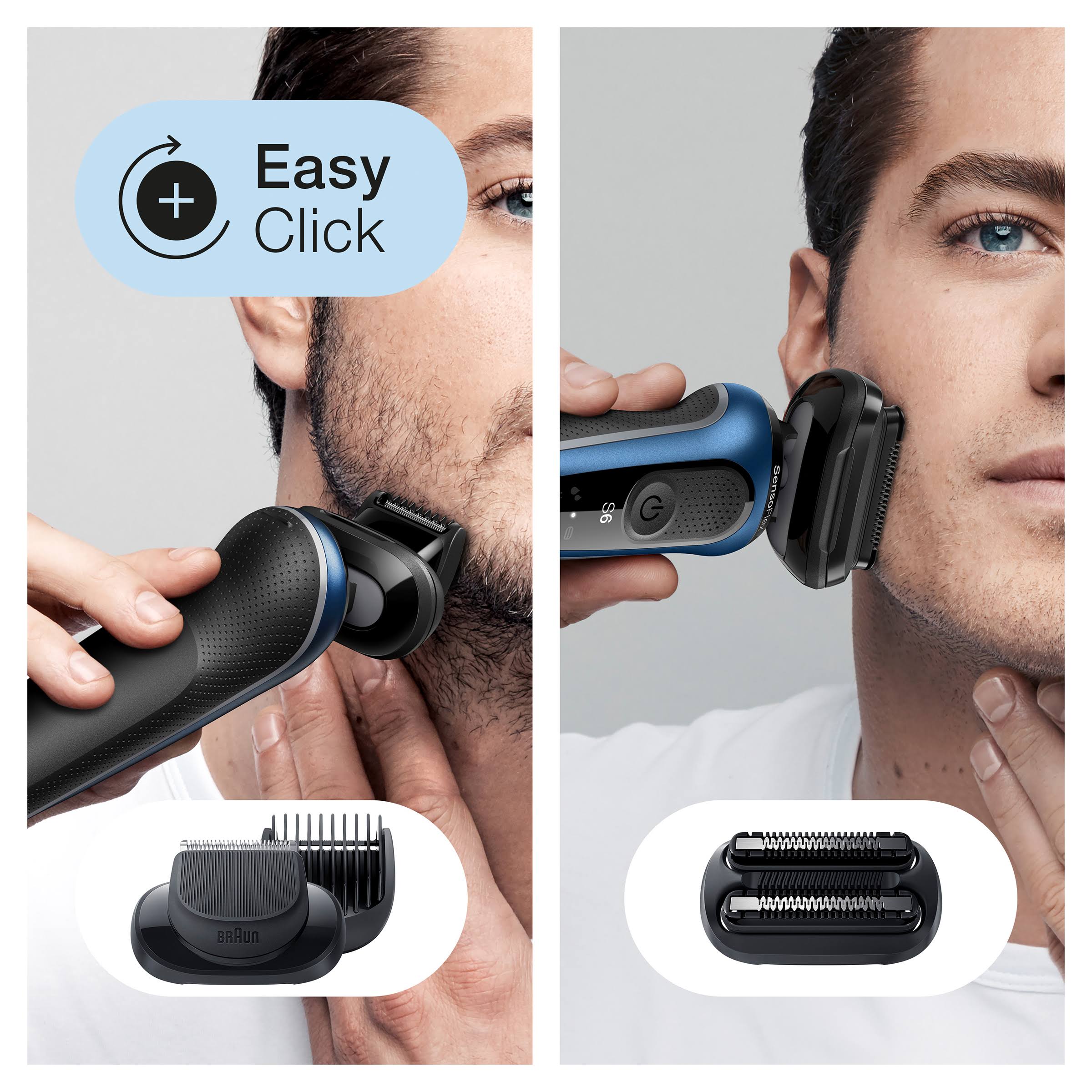Braun Series 6 6090cc Electric Razor for Men with Smartcare Center