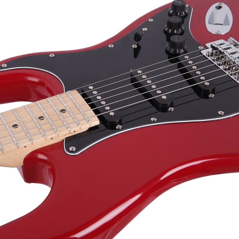 Glarry GST Electric Guitar Red
