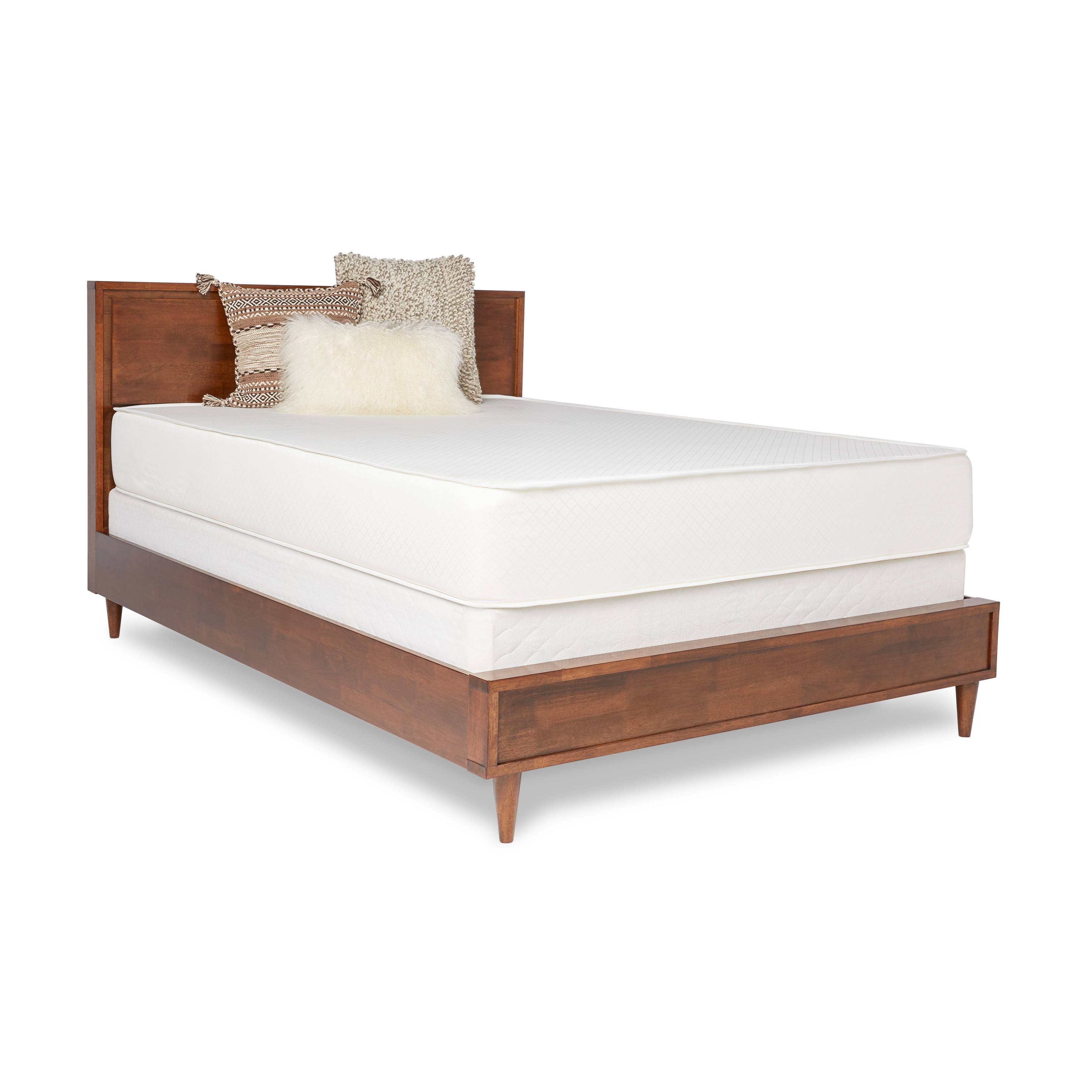 Select Luxury Flippable Firm 10-Inch King Size Foam Mattress and Foundation Set