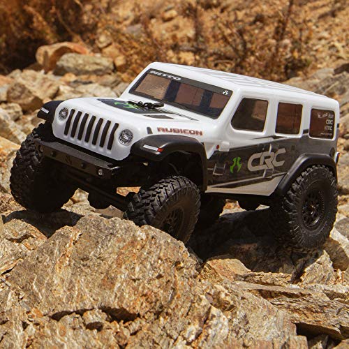 Axial RC Truck 1/24 SCX24 2019 Jeep Wrangler JLU CRC 4WD Rock Crawler Brushed RTR, Yellow, AXI00002V2T2