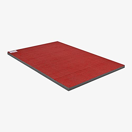 IncStores Cheer Mat | Rollout Gymnastics Mat with a Grippy Gym Carpet Top | Portable Cheerleading Gym Mats for Home Workout and Practice