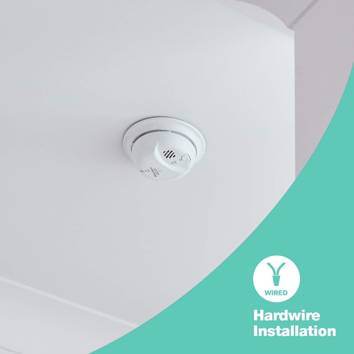 FIRST ALERT BRK SC9120B-3 Hardwired Smoke and Carbon Monoxide (CO) Detector with Battery Backup. 3-Pack , White
