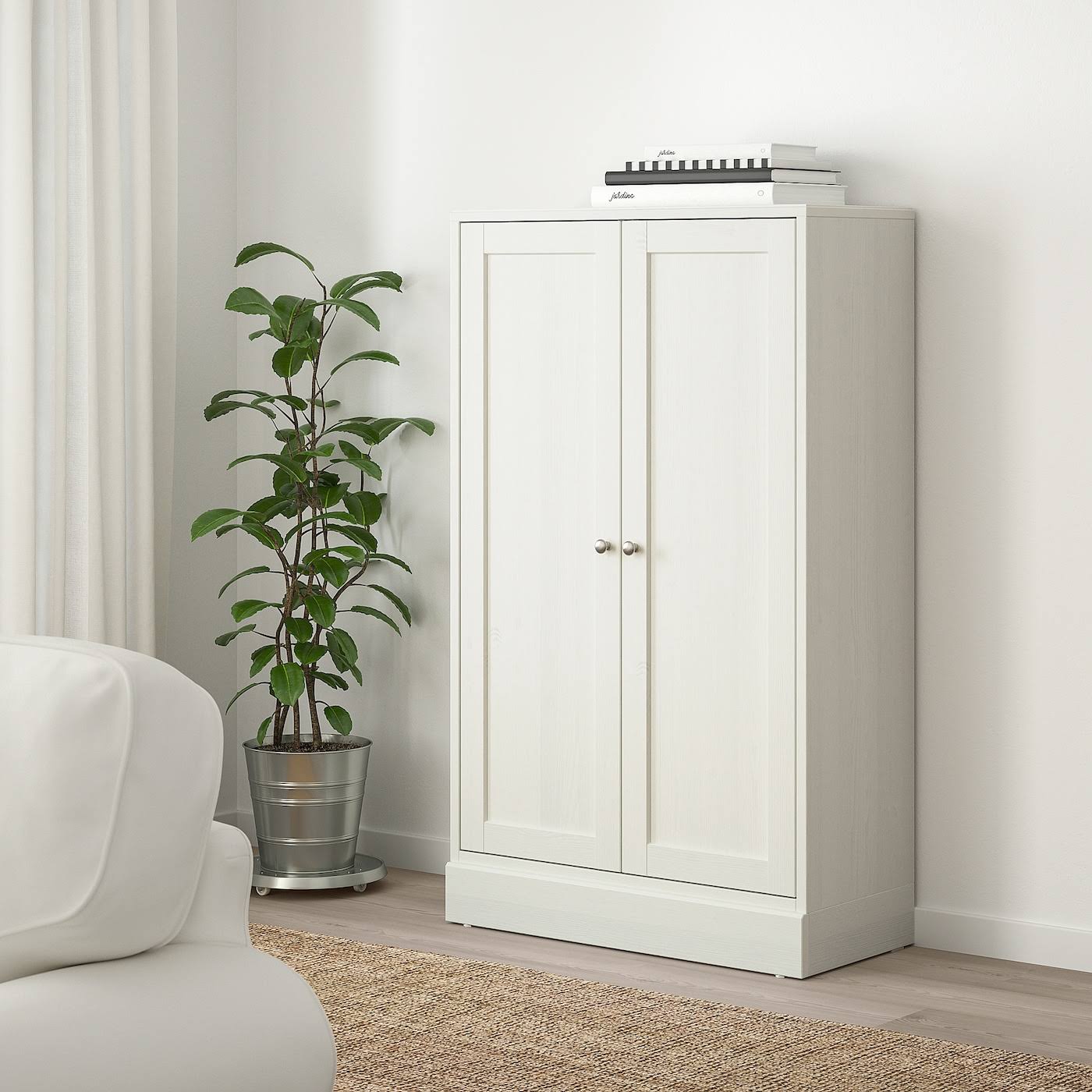 IKEA - HAVSTA Cabinet with Base, White, 31 7/8x14 5/8x52 3/4 59275101