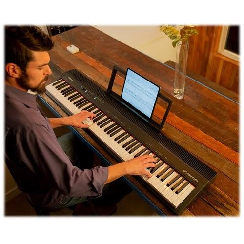 Roland GO:PIANO88 88-Note Digital Piano with Onboard Bluetooth Speakers - Black