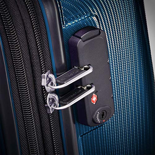 Samsonite Winfield 3 DLX Hardside Expandable Luggage with Spinners, Silver, Carry-On 20-Inch