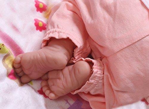 My Baby Realistic Berenguer 15 Inches Anatomically Correct Real Girl Baby Washable Doll Soft Vinyl Accessories