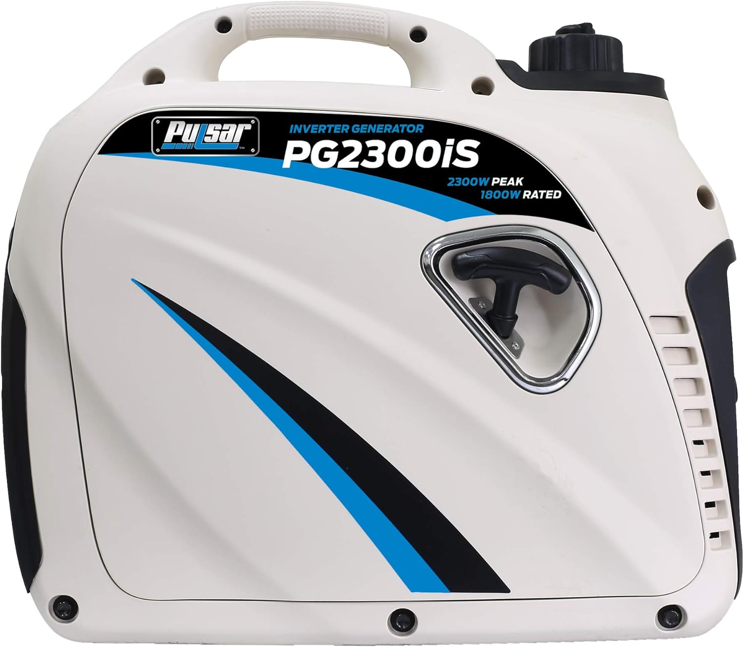 Pulsar PG2300iS 2,300W Portable Super Quiet Gas-Powered Inverter Generator with USB Outlet & Parallel Capability, CARB Compliant