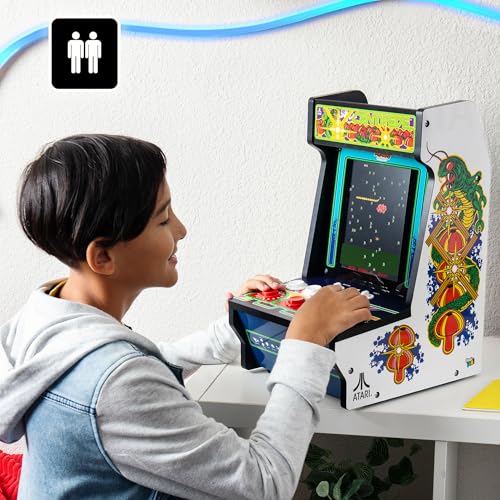 Arcade Classics - WWE Counter Series Game Machine, 4 Games, 8" Liquid Crystal Screen - Mini Cabinet, Portable Gaming, Retro, Countertop Console, Basement Decoration, Man Cave