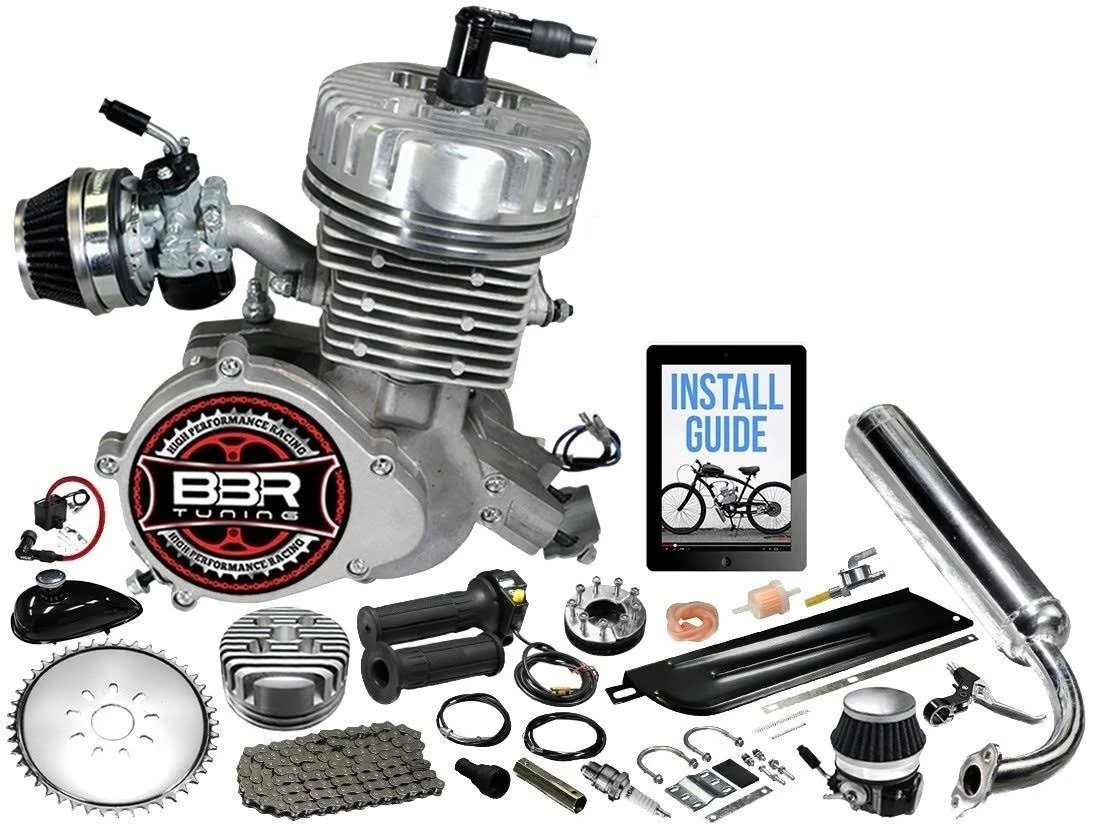 BBR Tuning 66/80cc 2-Stroke Stage 3 Racing Series GAS Bike Motorized Bicycle Engine Kit