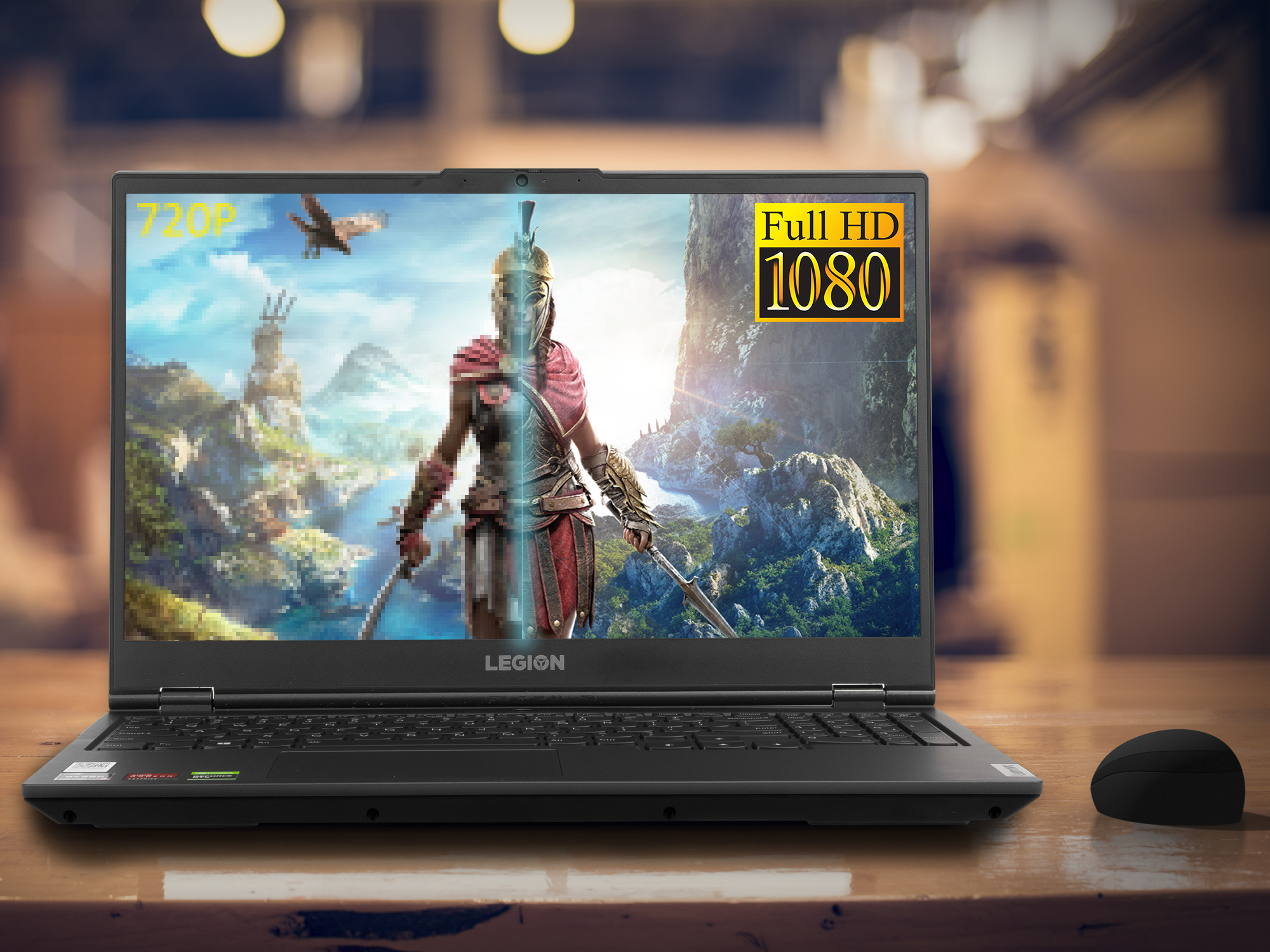Lenovo Legion 5 Gaming Notebook, 15.6" 120Hz FHD Display, AMD Ryzen 7 4800H Upto 4.2GHz, 64GB RAM, 1TB NVMe SSD + 1TB HDD, NVIDIA GeForce GTX 1650, HDMI, Wi-Fi, Bluetooth, Windows 10 Home
