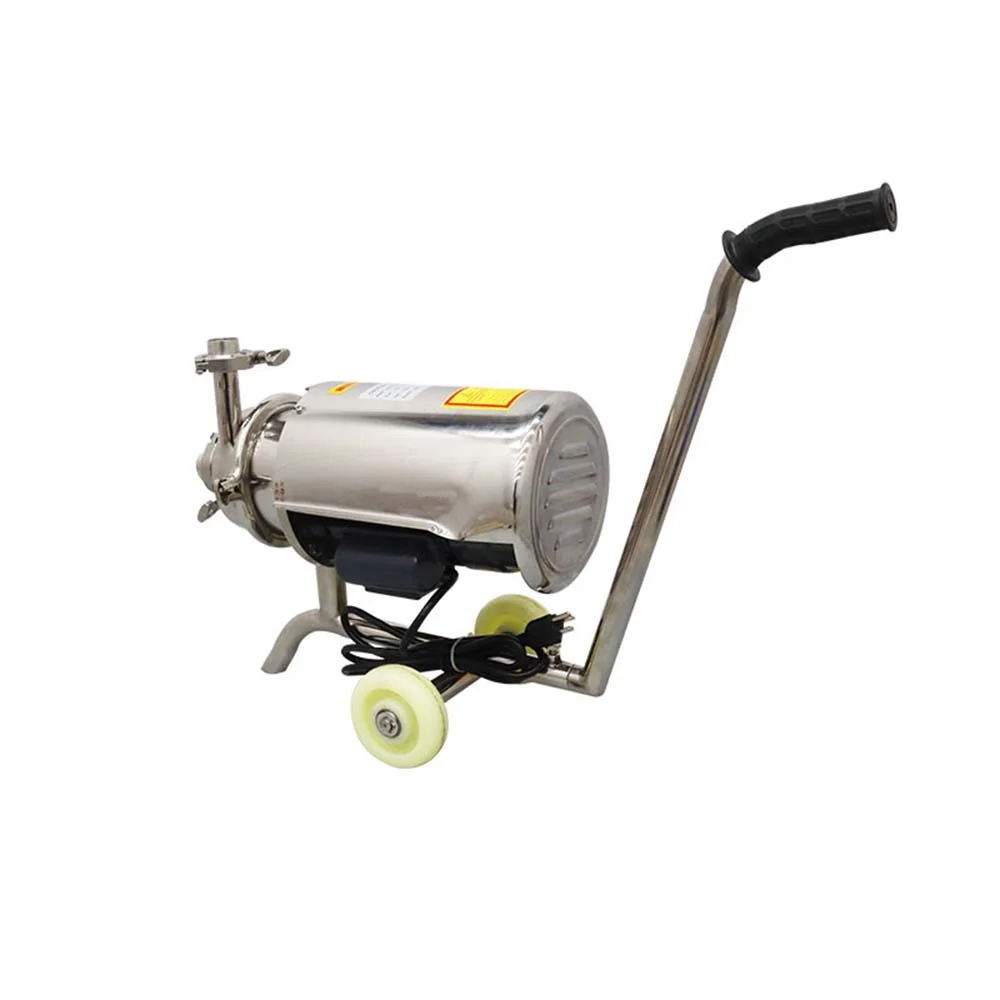 INTBUYING 3Ton/H Centrifugal Pump Sanitary Beverage Pump Stainless Steel without Switch