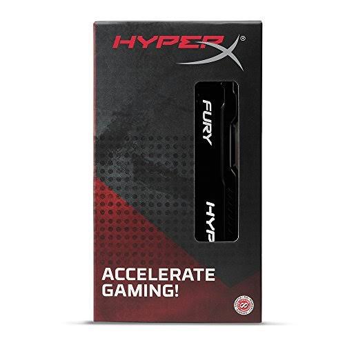 Kingston HyperX Fury 4GB 1866Mhz DDR3 CL10 DIMM - Black (Hx318C10Fb/4)