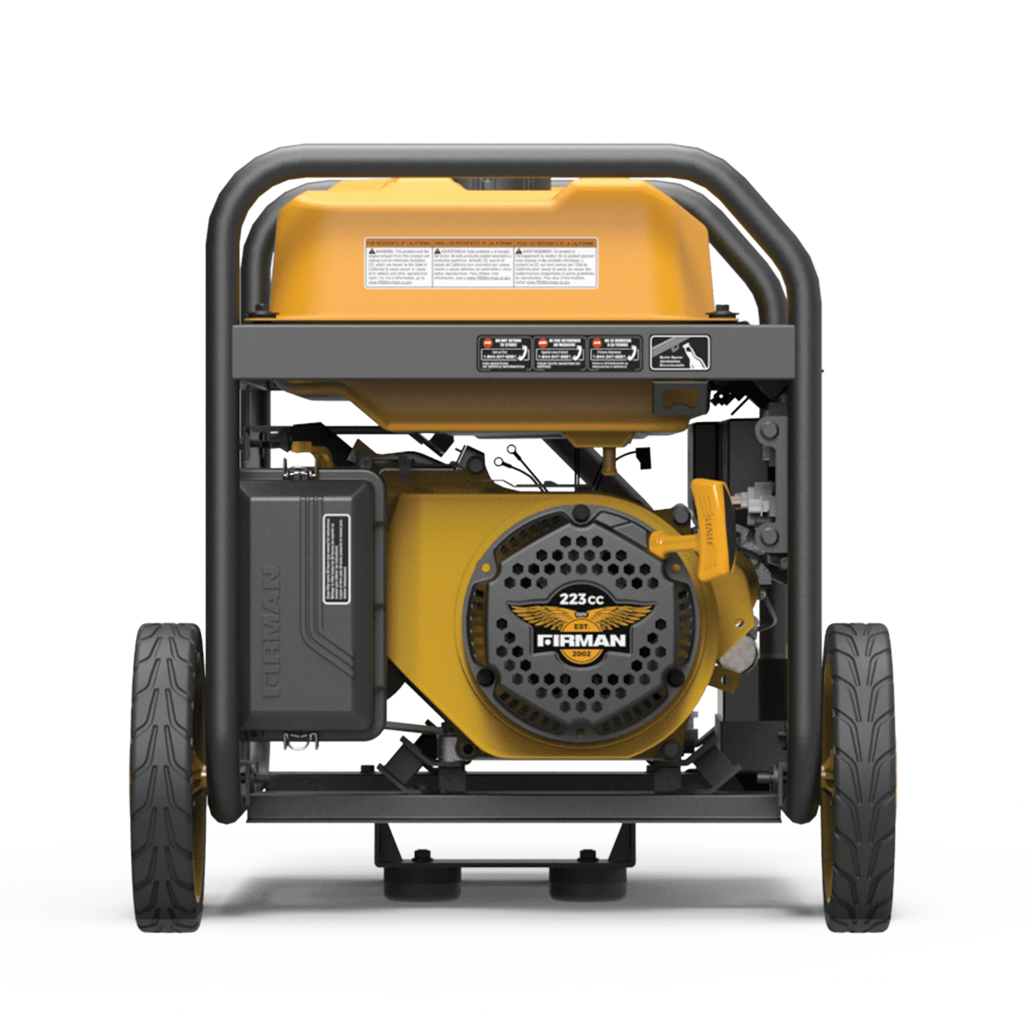 FIRMAN P04001 5000/4000 Watt Remote Start Gas cETL & CARB Certified Portable Generator