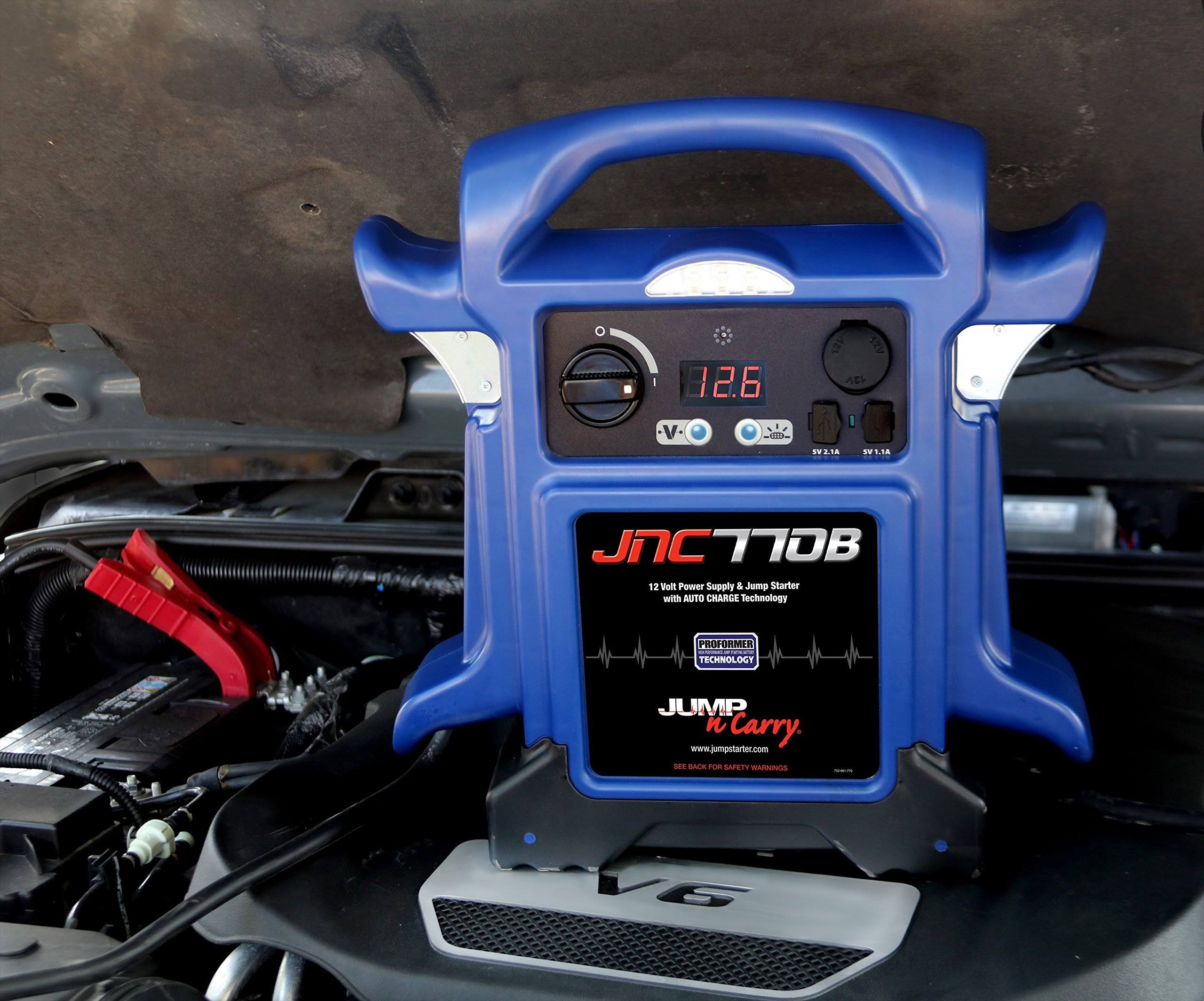 Jump-N-Carry Jnc770b 1700 Peak Amp Premium 12-Volt Jump Starter - Blue