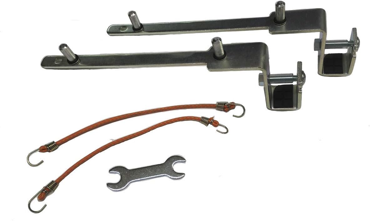 Arnall's Pontoon Grill Bracket Set (Grill Not Included) for Colman Camp