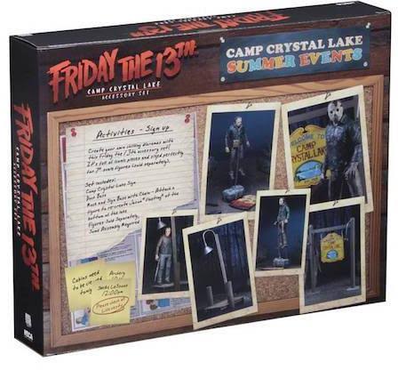 NECA Friday The 13th Camp Crystal Lake Accessory Playset