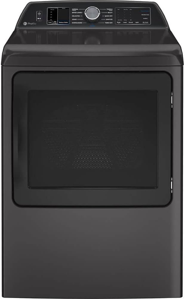 GE Profile PTD70EBPTDG 7.4 Cu. Ft. Gray Smart Electric Dryer