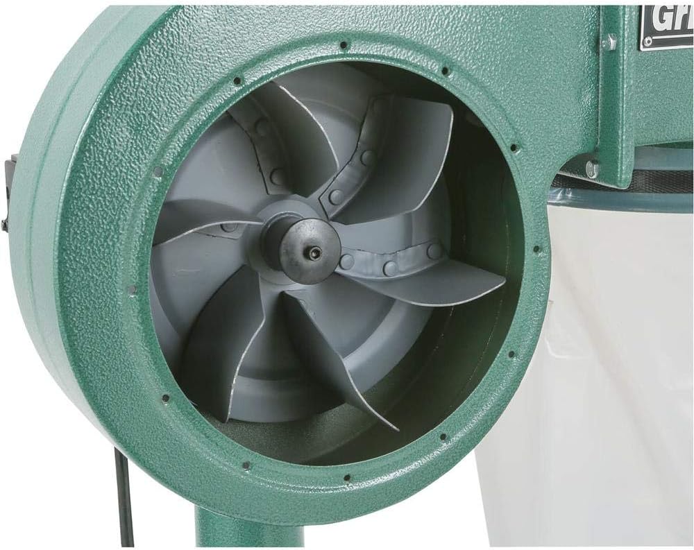 Grizzly, Portable G8027 1 HP Dust Collector