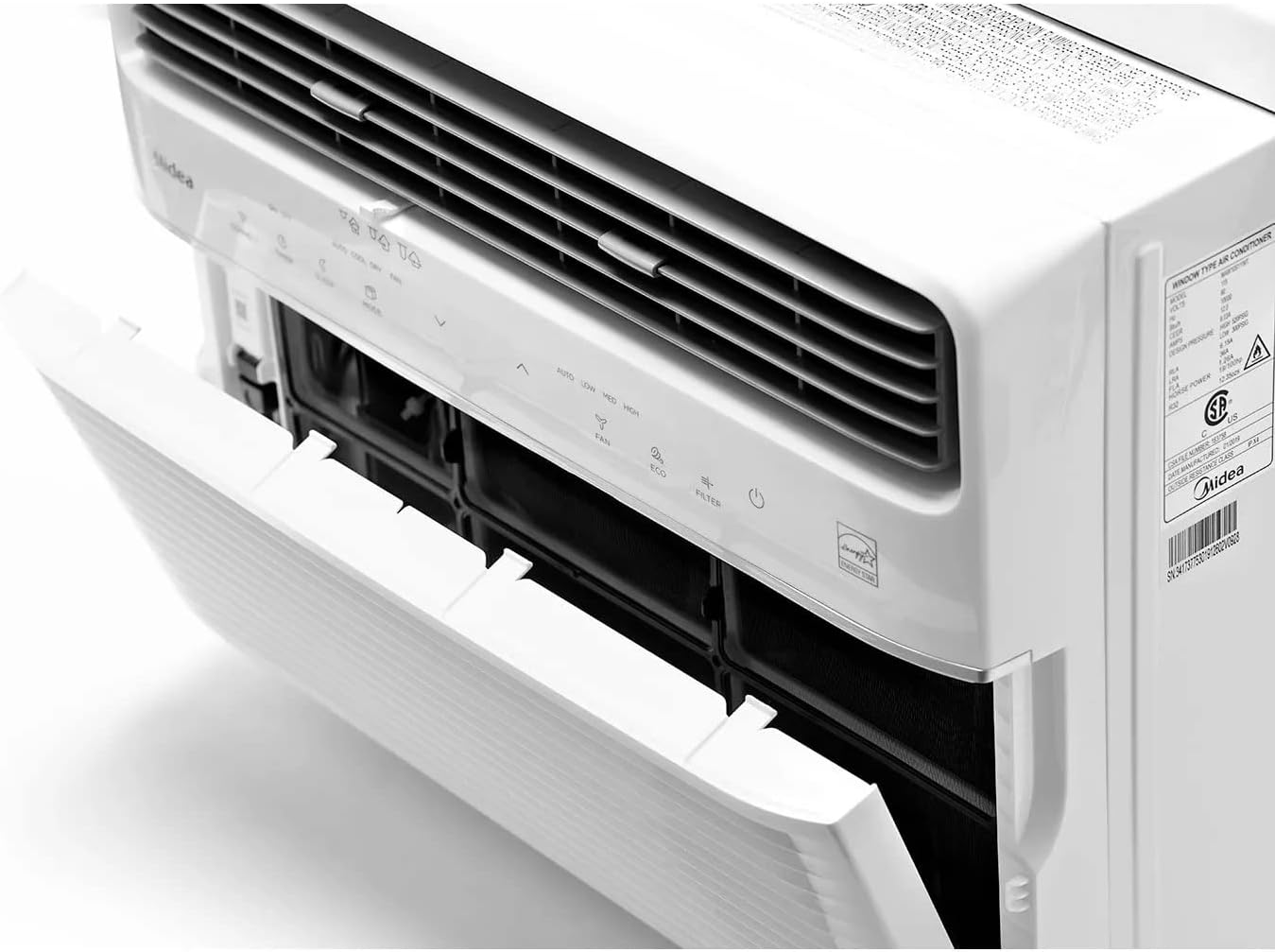 Midea 12,000 BTU Room Window AC, Remote Control, Energy Star WiFi, Voice Control