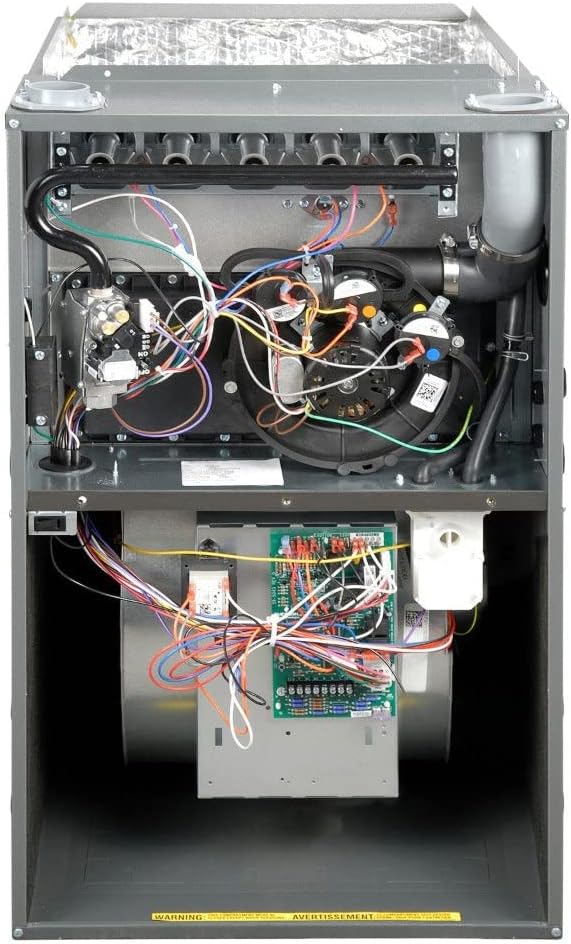 Goodman 3 Ton 14.5 SEER2 Single Stage Air Conditioner GSXN403610 and 80,000 BTU 96% AFUE Multi-Speed Gas Furnace GM9S960804CN Upflow System with CAPTA3626C4