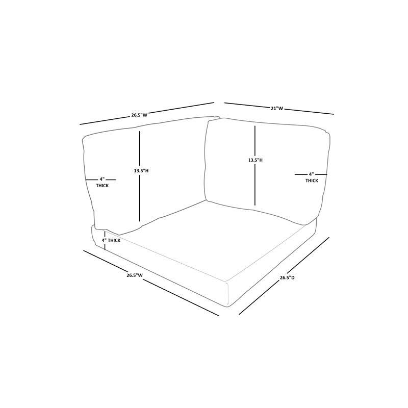 TK Classics Cover Set for MONTEREY-06c Sail White