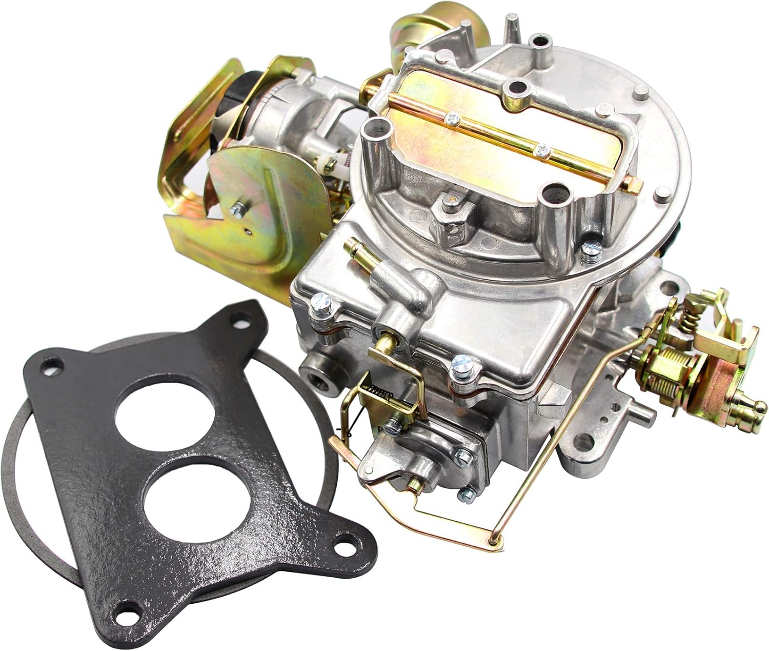 2100 A800 2 Barrel Carburetor Carb for Ford F100 F250 F350 Mustang 289 302 351, for Jeep 360 Cu Engine with Electric Choke