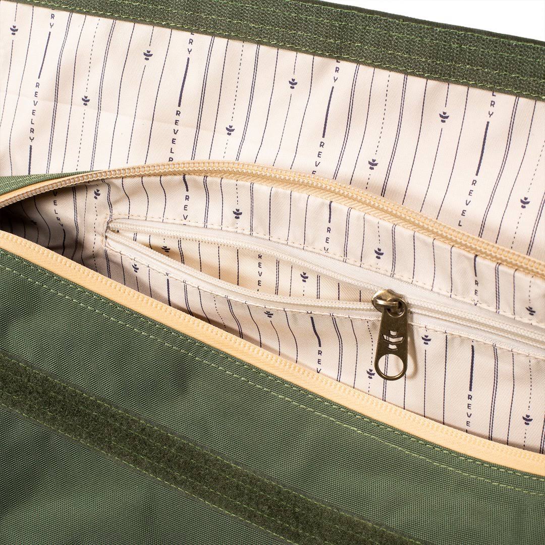 Revelry Supply The Overnighter Small Duffle Black