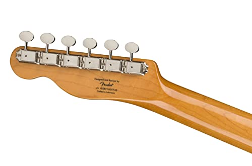 Squier Classic Vibe 70s Thinline Telecaster Electric Guitar, with 2-Year Warranty, Natural, Maple Fingerboard