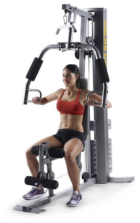 Gold&s Gym XRS 50 Home Gym with High and Low Pulley System