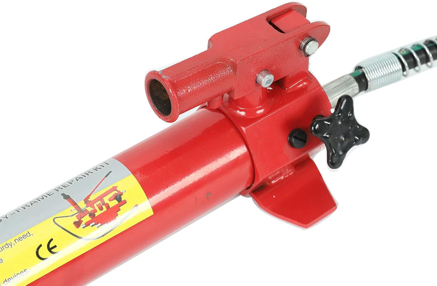 20 Ton Porta Power Hydraulic Jack 2M(78.7 inch) Auto Body Frame Repair Kit Lift Ram for Load Truck Bed Unloader Farm and Hydraulic Ram Equipment Construction